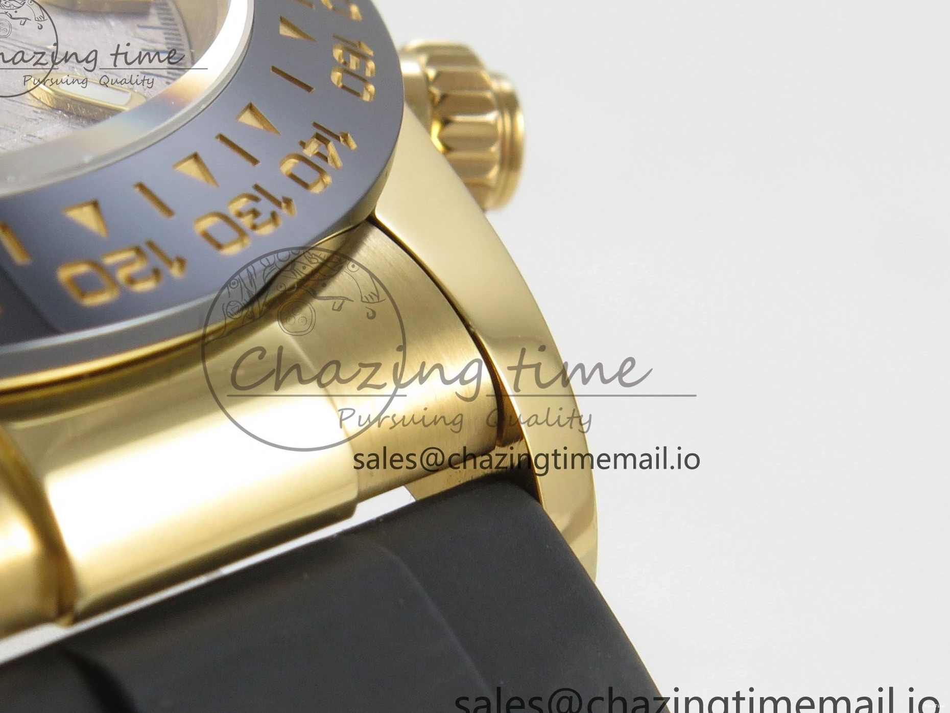 MiroTime 0502 Daytona 116508 YG 3CF 1:1 Best Edition Black Bezel Meteorite Dial on Oysterflex Strap SH4130 V2(Mod Version) Effortless 119